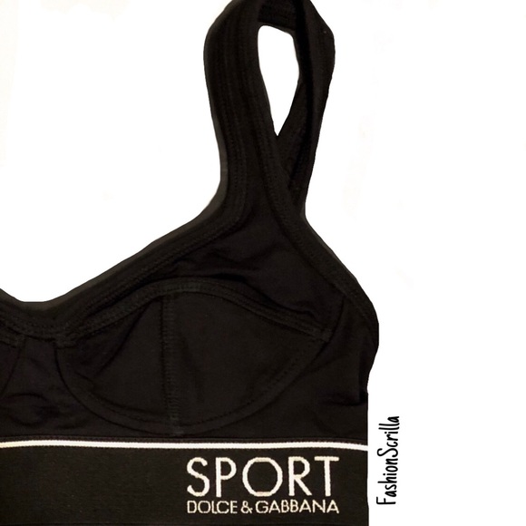 Dolce & Gabbana Vintage Biker Shorts & Corset Bra Matching Sport Set - Picture 4 of 7